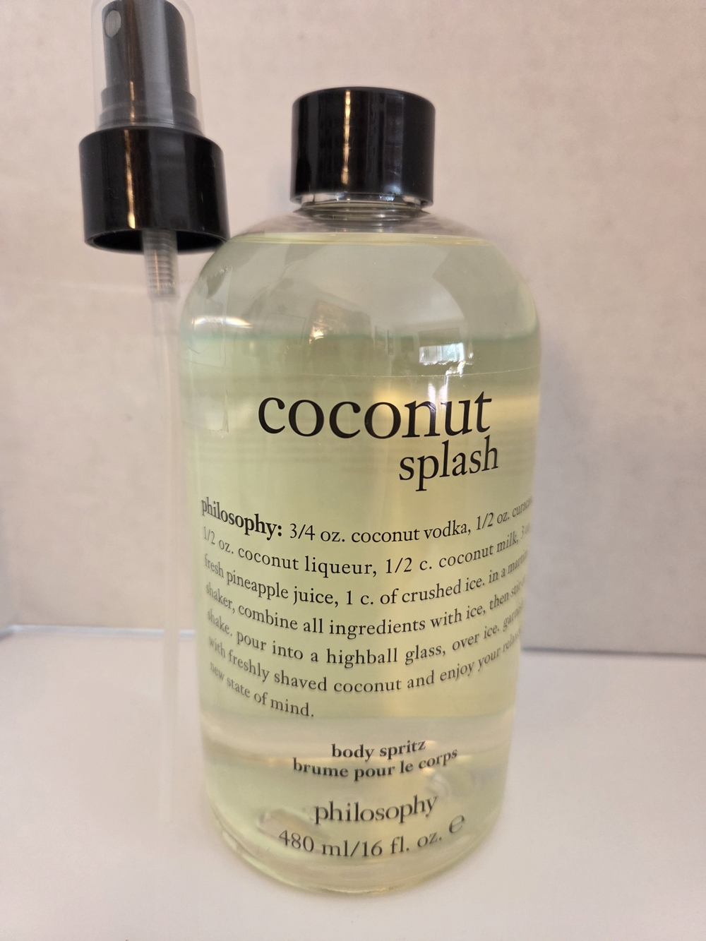 Philosophy 16 oz Coconut Splash Body Spray